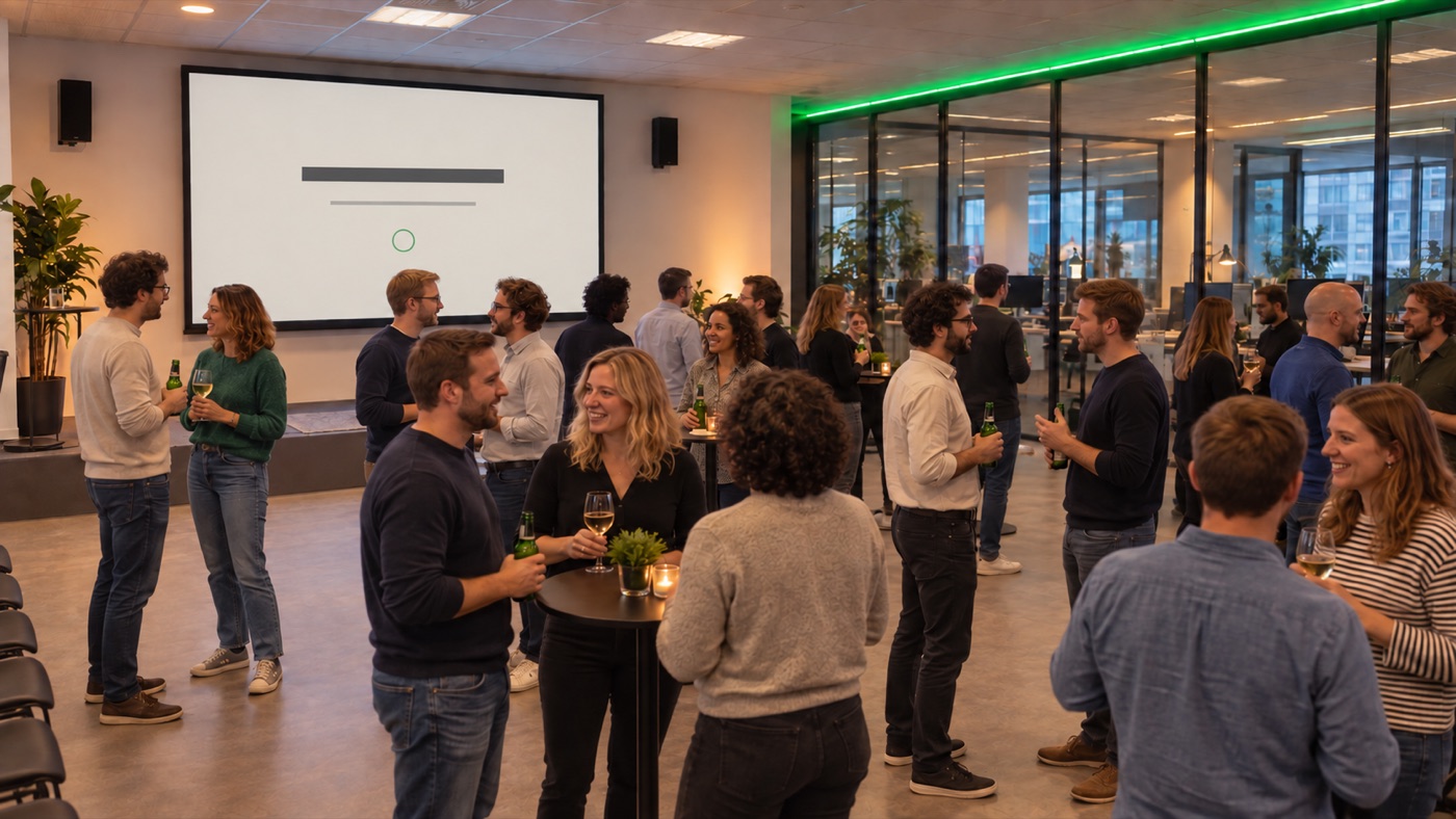 Netwerken en talks bij Check It Digital